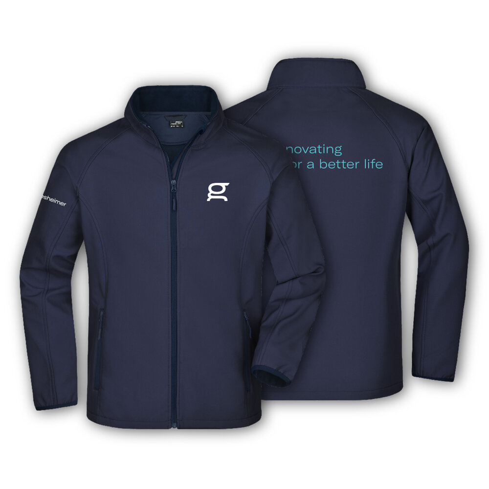 Men’s 2-layer softshell jacket (new)
